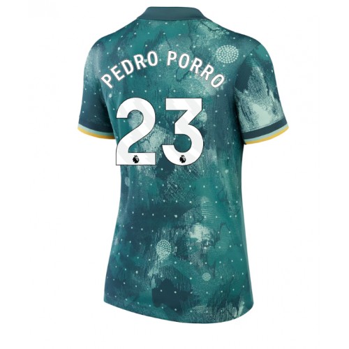 Fotbalové Dres Tottenham Hotspur Pedro Porro #23 Dámské Alternativní 2024-25 Krátký Rukáv